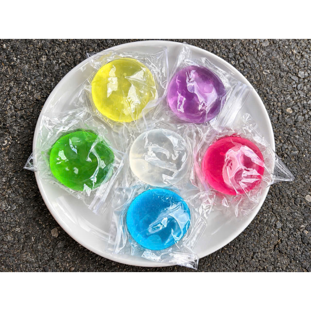 Stress ball trong suốt